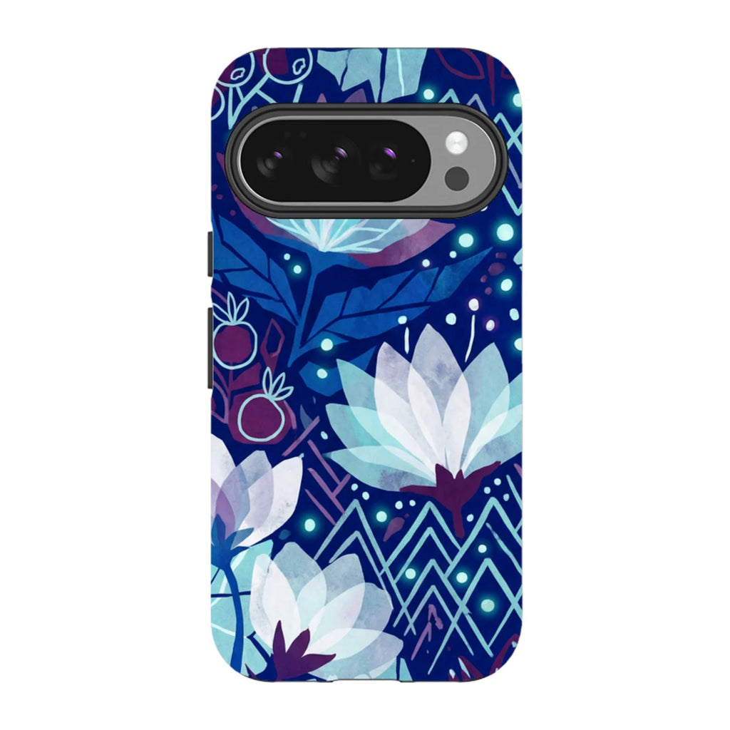 Frozen Lake Petals by Aino Kallio — Pixel 10 Pro Tough Case — Finnaij