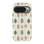 Birch and Linen Pattern by Elsi Vaarala — Pixel 10 Pro Tough Case — Finnaij