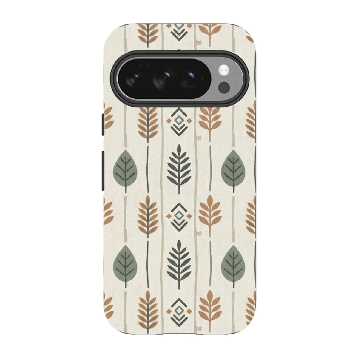Birch and Linen Pattern by Elsi Vaarala — Pixel 10 Pro Tough Case — Finnaij