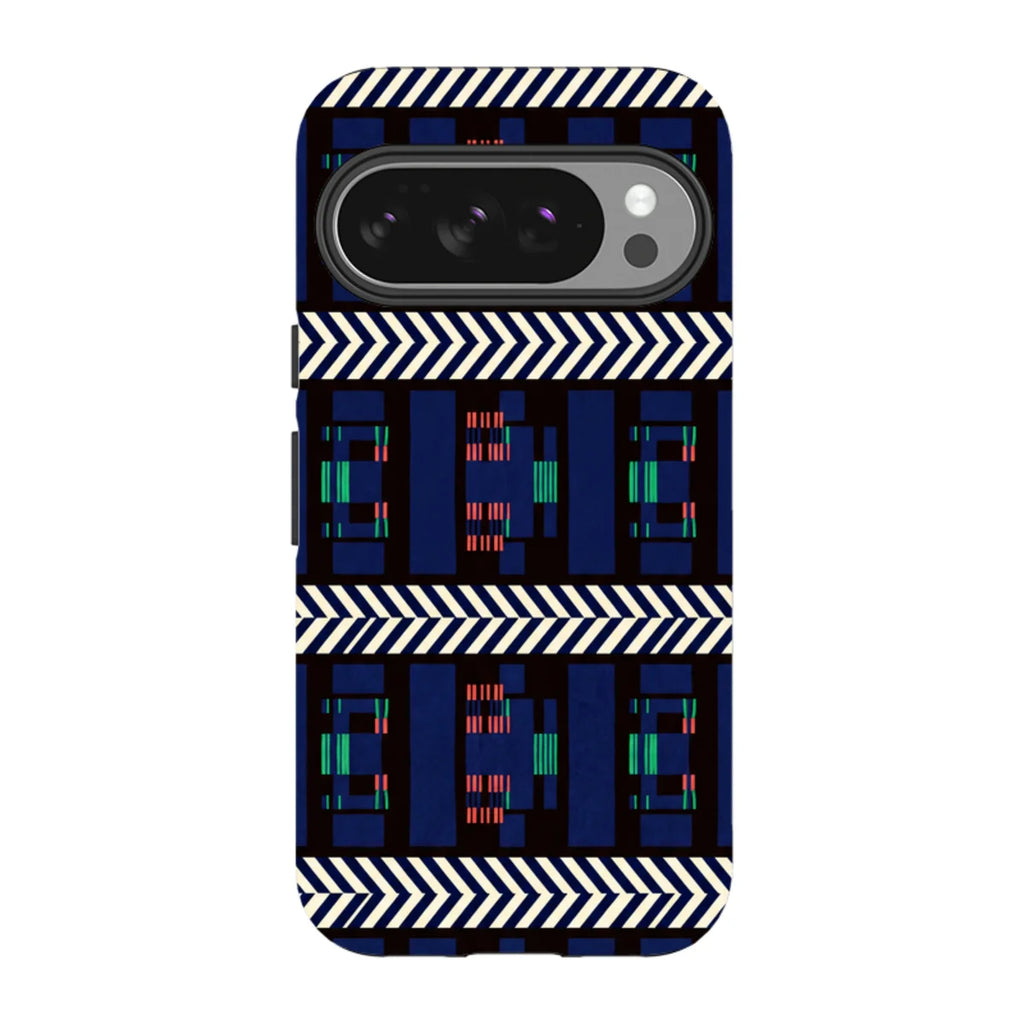 Midnight Aso-Oke by Ada Okoye — Pixel 10 Pro Tough Case — Finnaij