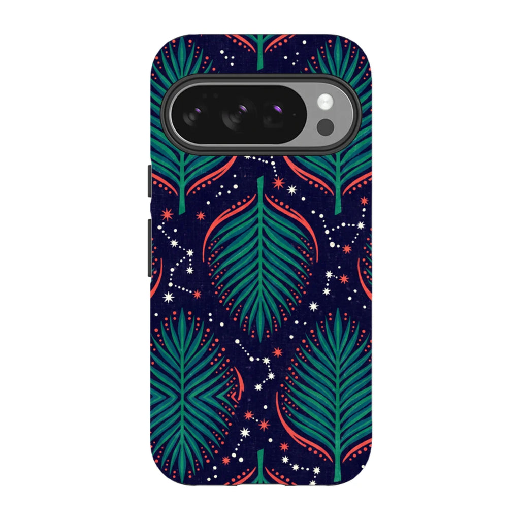Palm Frond Constellations by Ada Okoye — Pixel 10 Pro Tough Case — Finnaij