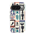Market Day Icons by Ada Okoye — Pixel 10 Pro Tough Case — Finnaij