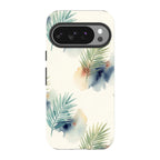 Palm Frond Breeze Pattern by Tobi Akinyemi — Pixel 10 Pro Tough Case — Finnaij