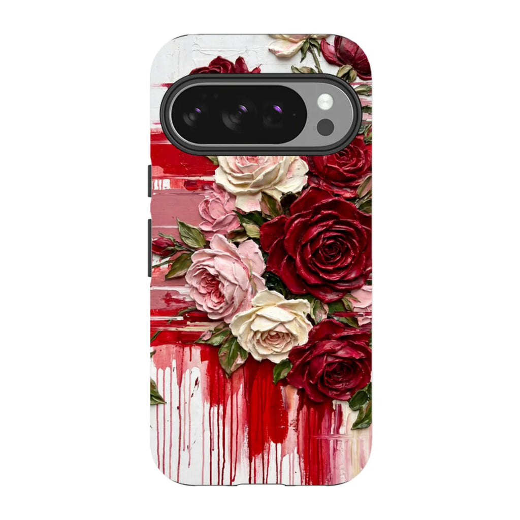 Roses by Frida Lövström — Pixel 10 Pro Tough Case — Finnaij
