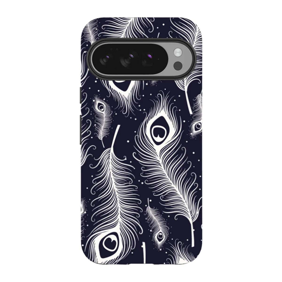 Feathers in Bloom — Pixel 10 Pro XL Tough Case — Finnaij