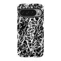 Black-White Grunge — Pixel 10 Pro XL Tough Case — Finnaij