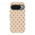 Monogram Beige Harvest — Pixel 10 Pro XL Tough Case — Finnaij