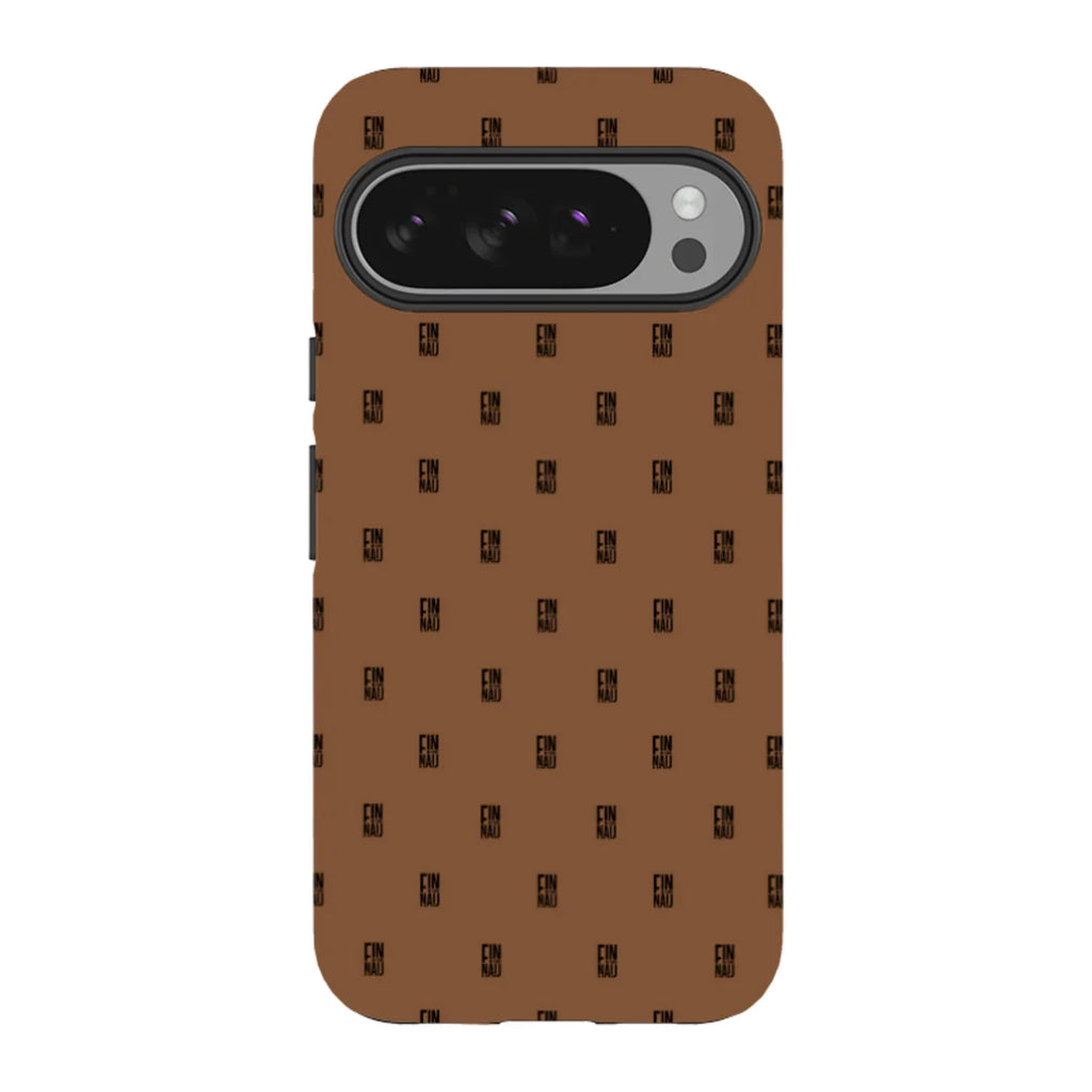 Monogram Chocolate Lover — Pixel 10 Pro XL Tough Case — Finnaij