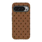 Monogram Chocolate Lover — Pixel 10 Pro XL Tough Case — Finnaij