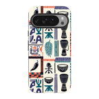 Market Day Icons by Ada Okoye — Pixel 10 Pro XL Tough Case — Finnaij