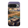 Aso-Oke Accent in the Landscape by Tobi Akinyemi — Pixel 10 Pro XL Tough Case — Finnaij