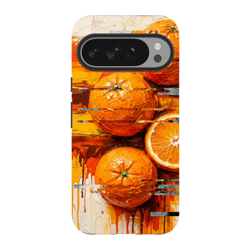 Oranges and Citrus Still Life by Frida Lövström — Pixel 10 Pro XL Tough Case — Finnaij