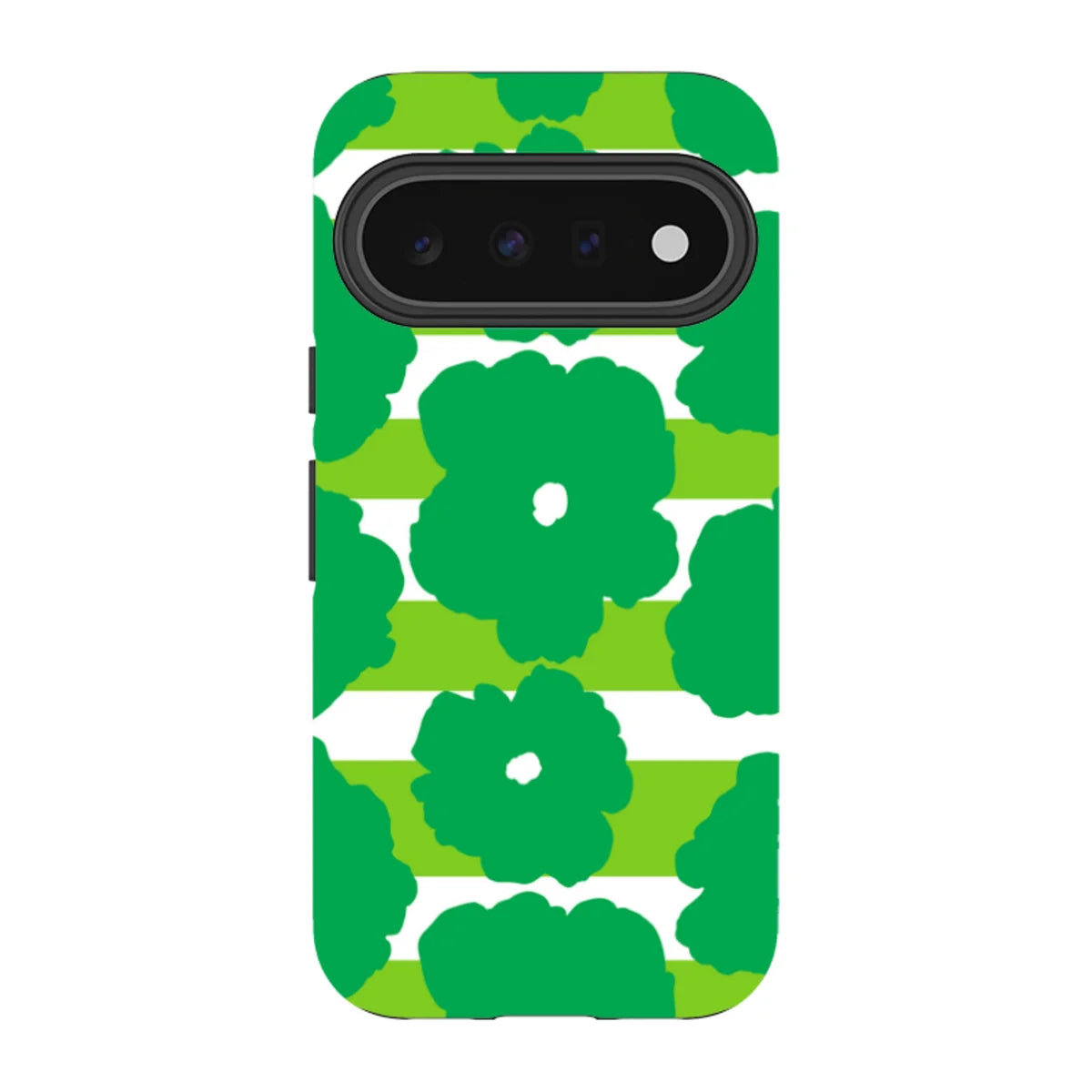 Bold Floral Green — Pixel 11 Tough Case — Finnaij