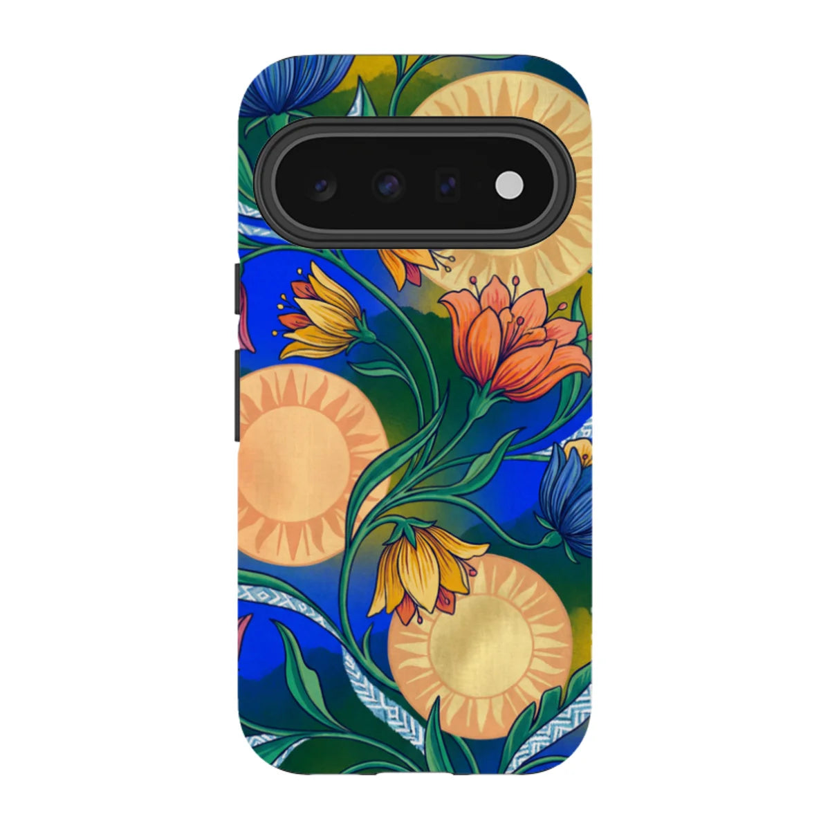 Midnight Sun Garden by Aino Kallio — Pixel 11 Tough Case — Finnaij