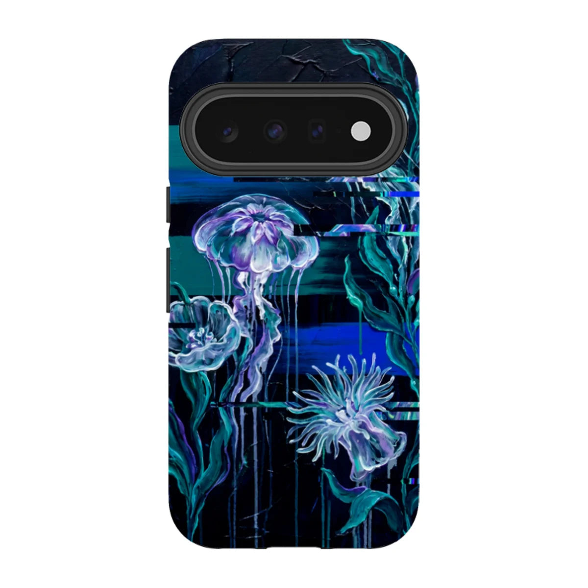 Deep-Sea Underwater Botanical Fantasy by Frida Lövström — Pixel 11 Tough Case — Finnaij