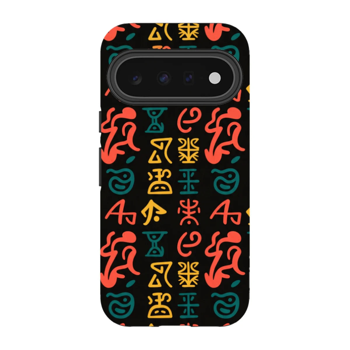 Nsibidi Pulse by Ada Okoye — Pixel 11 Tough Case — Finnaij