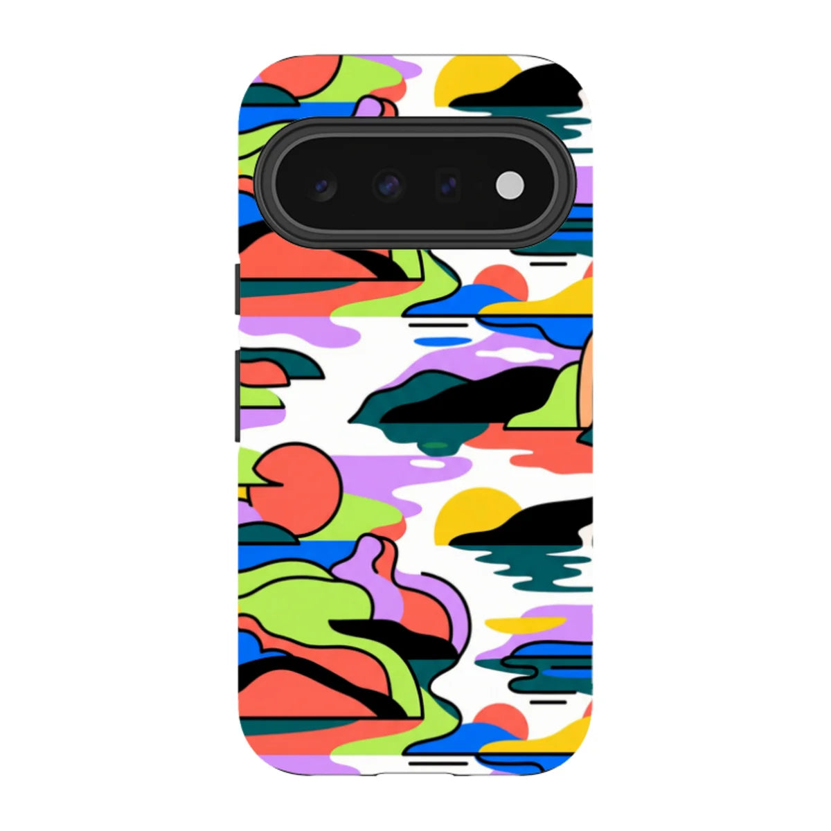 Archipelago Color Motion by Salla Niemi — Pixel 11 Tough Case — Finnaij