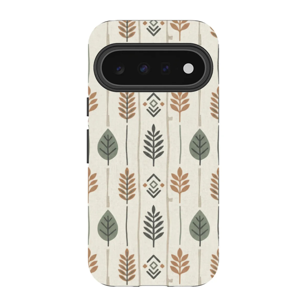 Birch and Linen Pattern by Elsi Vaarala — Pixel 11 Tough Case — Finnaij