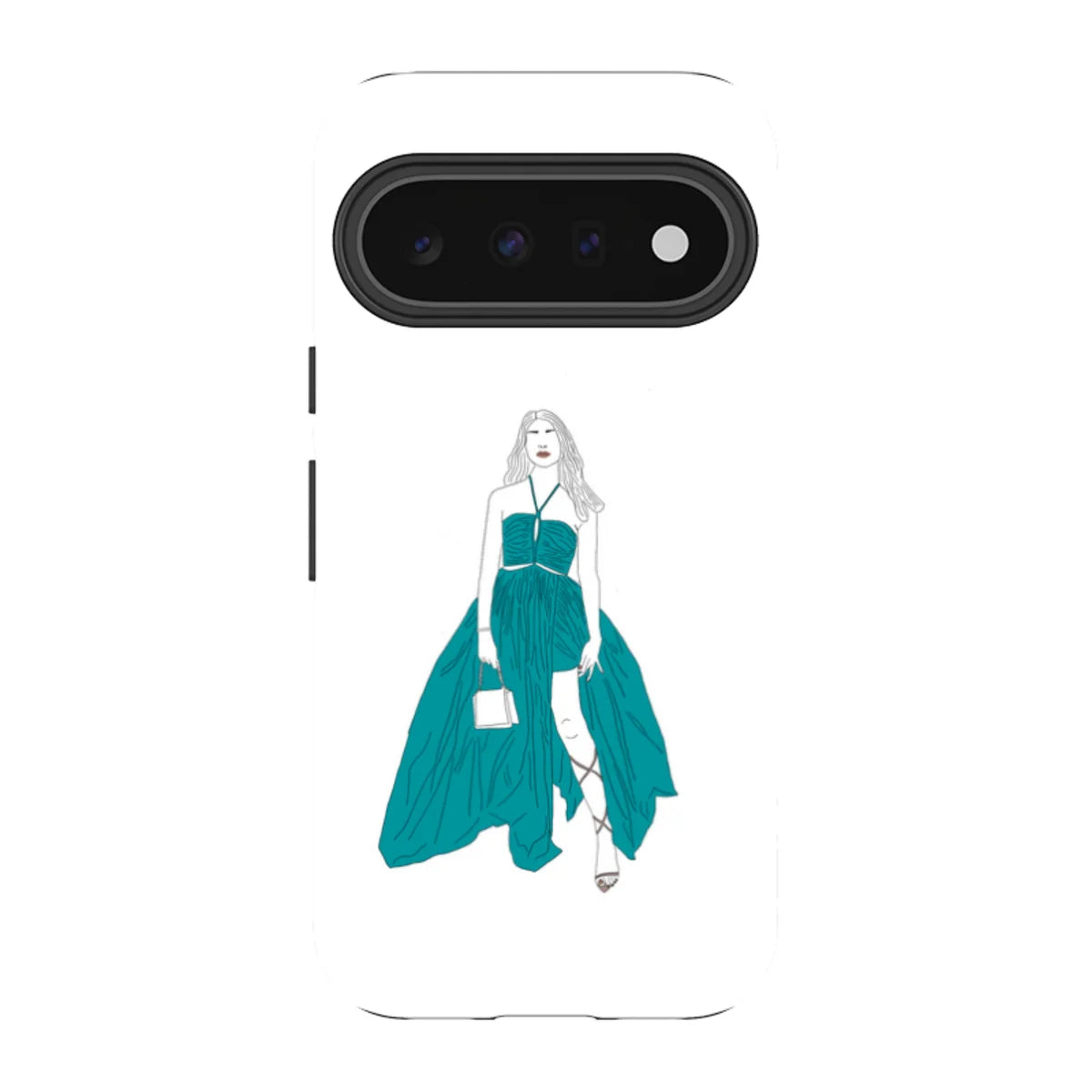 Blue Dress by Keagan Haight — Pixel 11 Tough Case — Finnaij