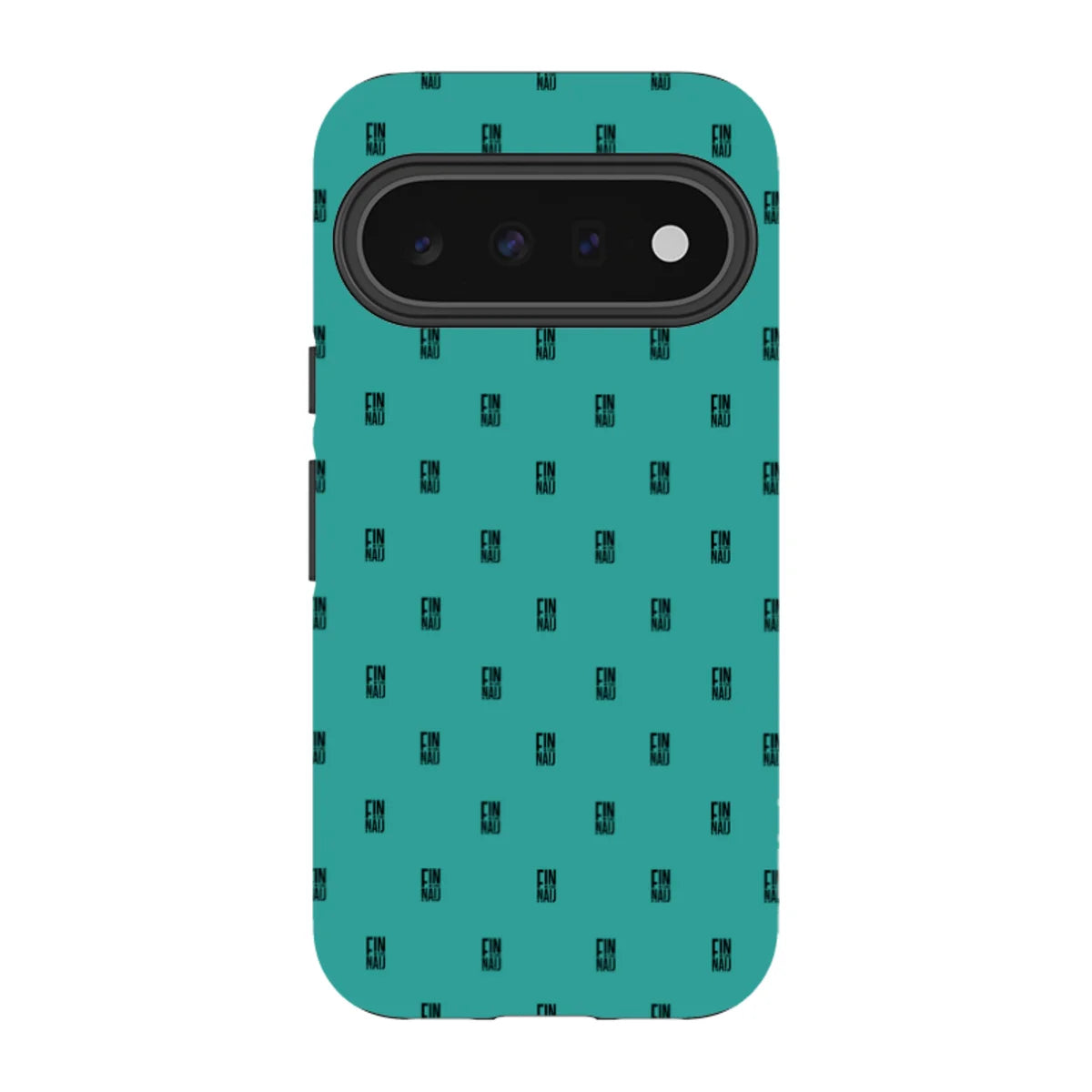 Monogram Teal — Pixel 11 Tough Case — Finnaij