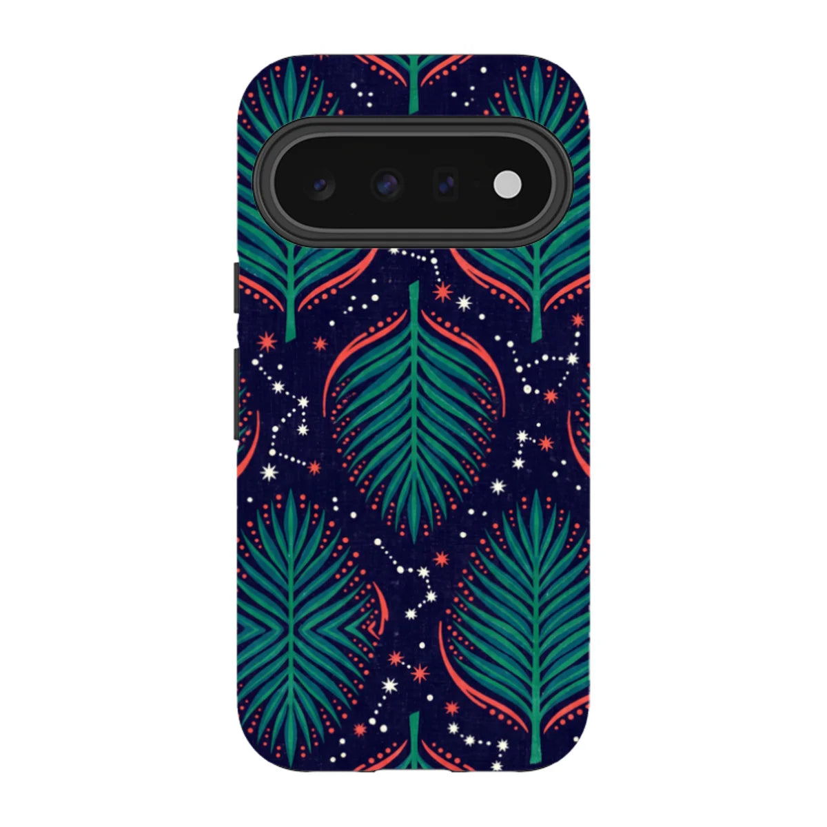 Palm Frond Constellations by Ada Okoye — Pixel 11 Tough Case — Finnaij