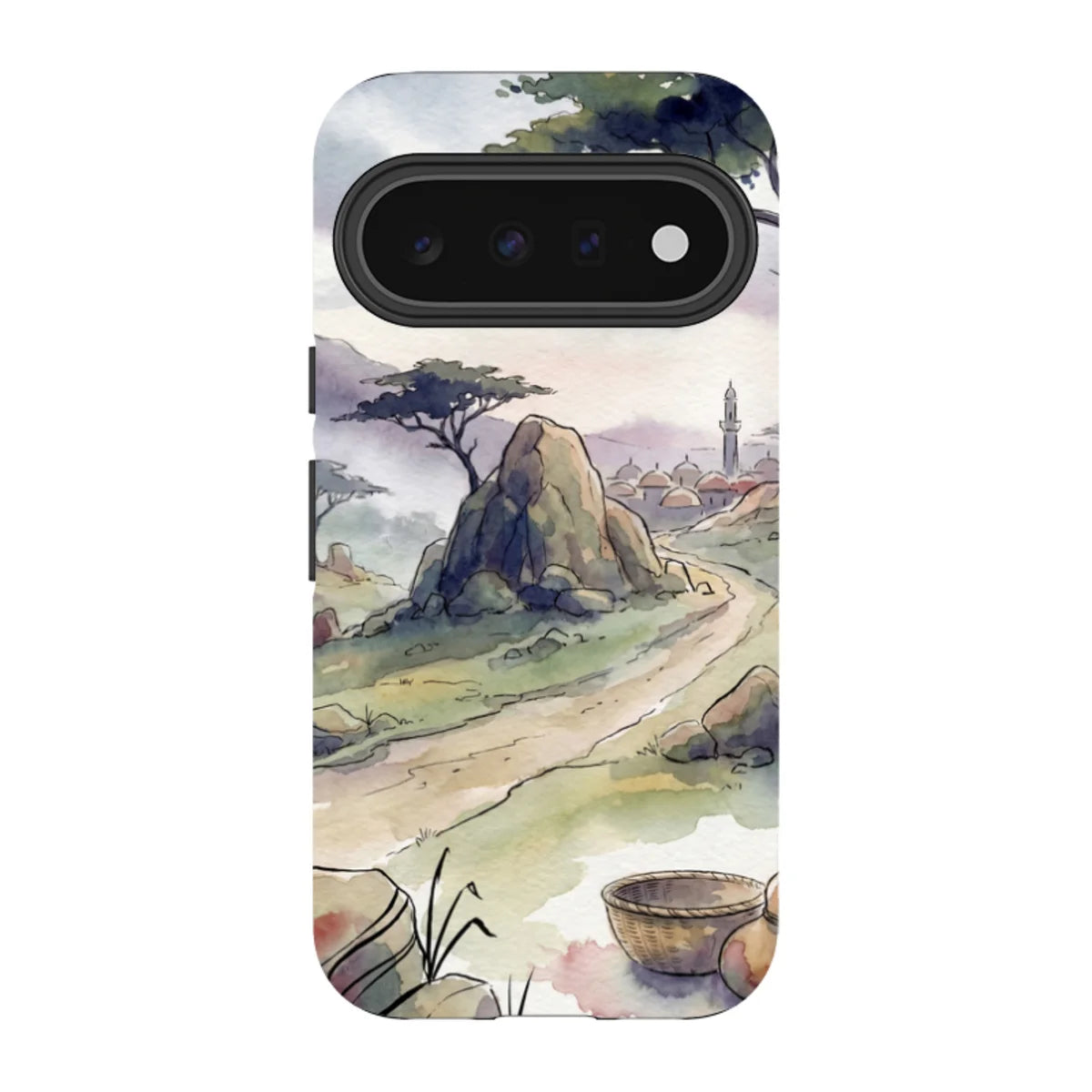 Jos Plateau Cool Light by Tobi Akinyemi — Pixel 11 Tough Case — Finnaij