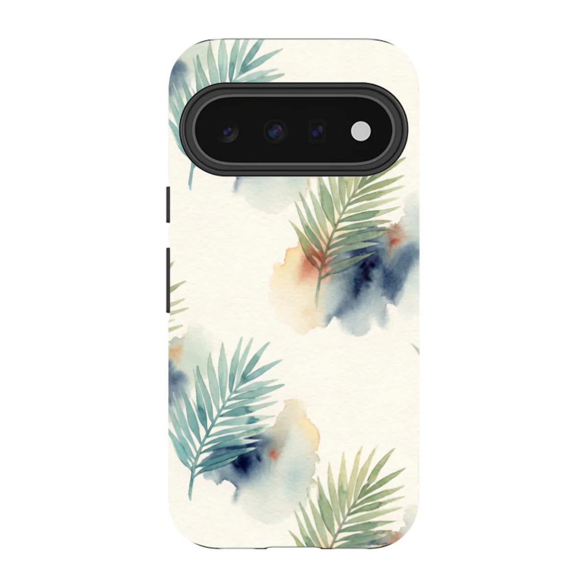 Palm Frond Breeze Pattern by Tobi Akinyemi — Pixel 11 Tough Case — Finnaij