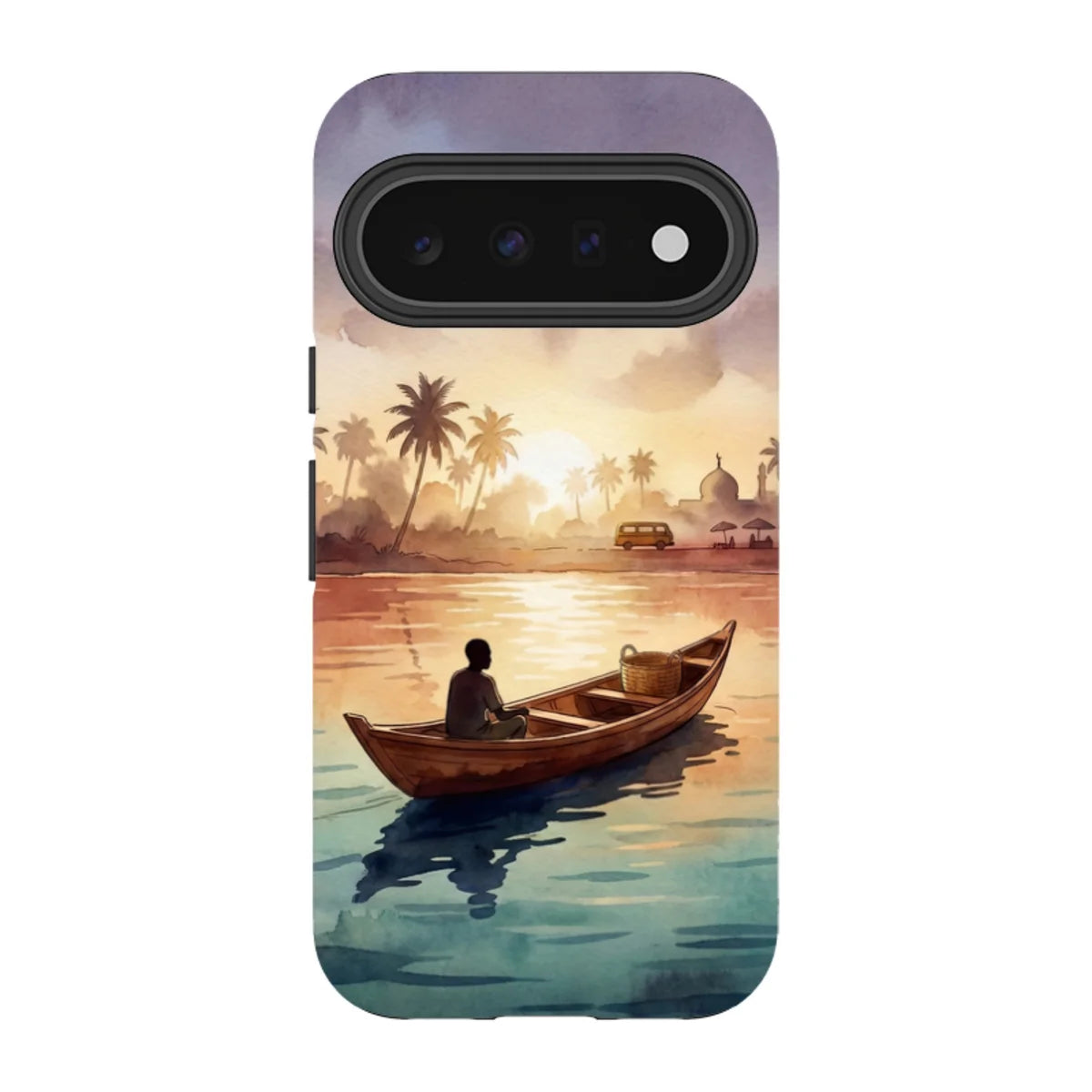 Lagoon Morning by Tobi Akinyemi — Pixel 11 Tough Case — Finnaij