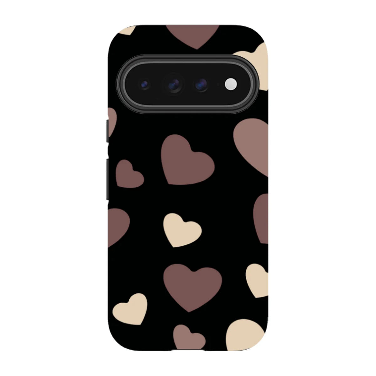White & Black Hearts — Pixel 11 Pro Tough Case — Finnaij