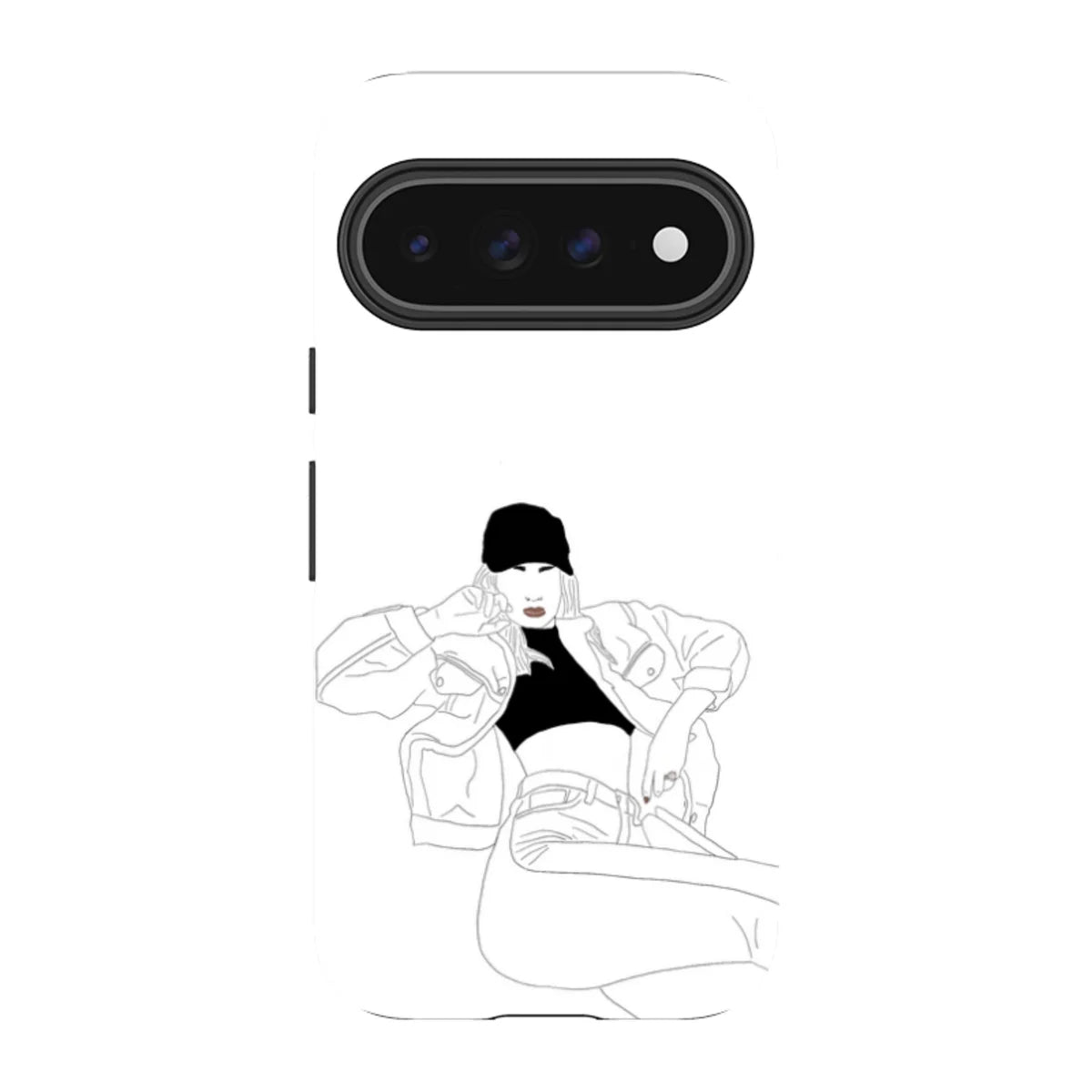 Black Cap by Keagan Haight — Pixel 11 Pro Tough Case — Finnaij