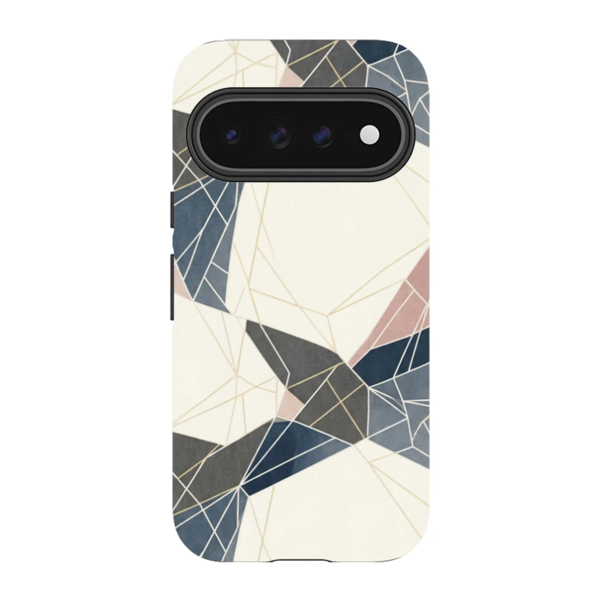 Frozen Lake Geometry by Elsi Vaarala — Pixel 11 Pro Tough Case — Finnaij