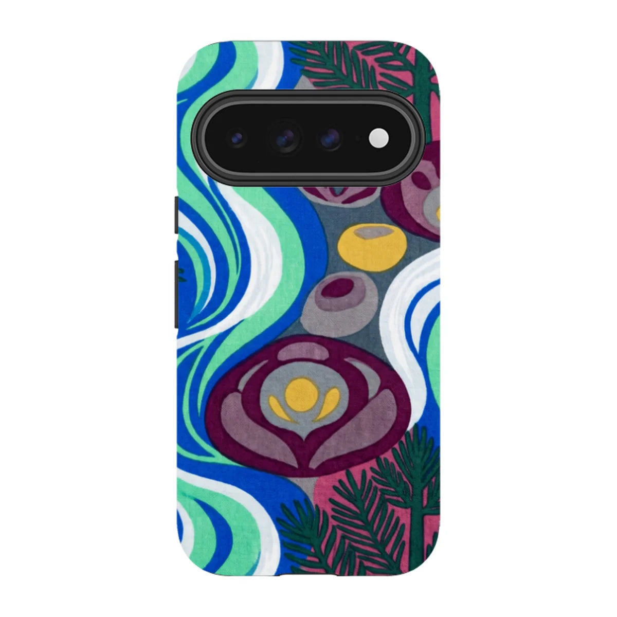 Sauna Bloom Motif by Aino Kallio — Pixel 11 Pro Tough Case — Finnaij
