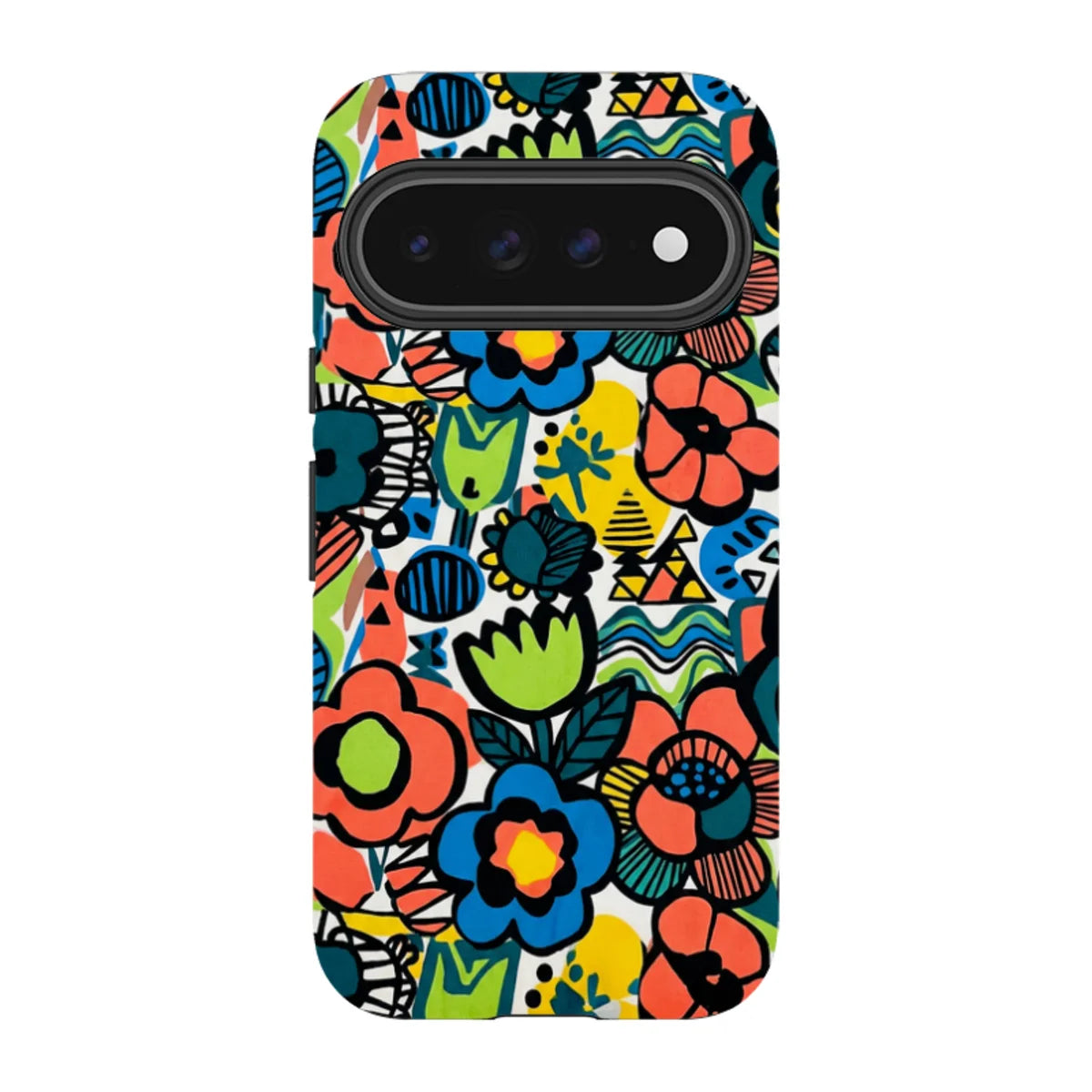 Floral Street Nordic by Salla Niemi — Pixel 11 Pro Tough Case — Finnaij