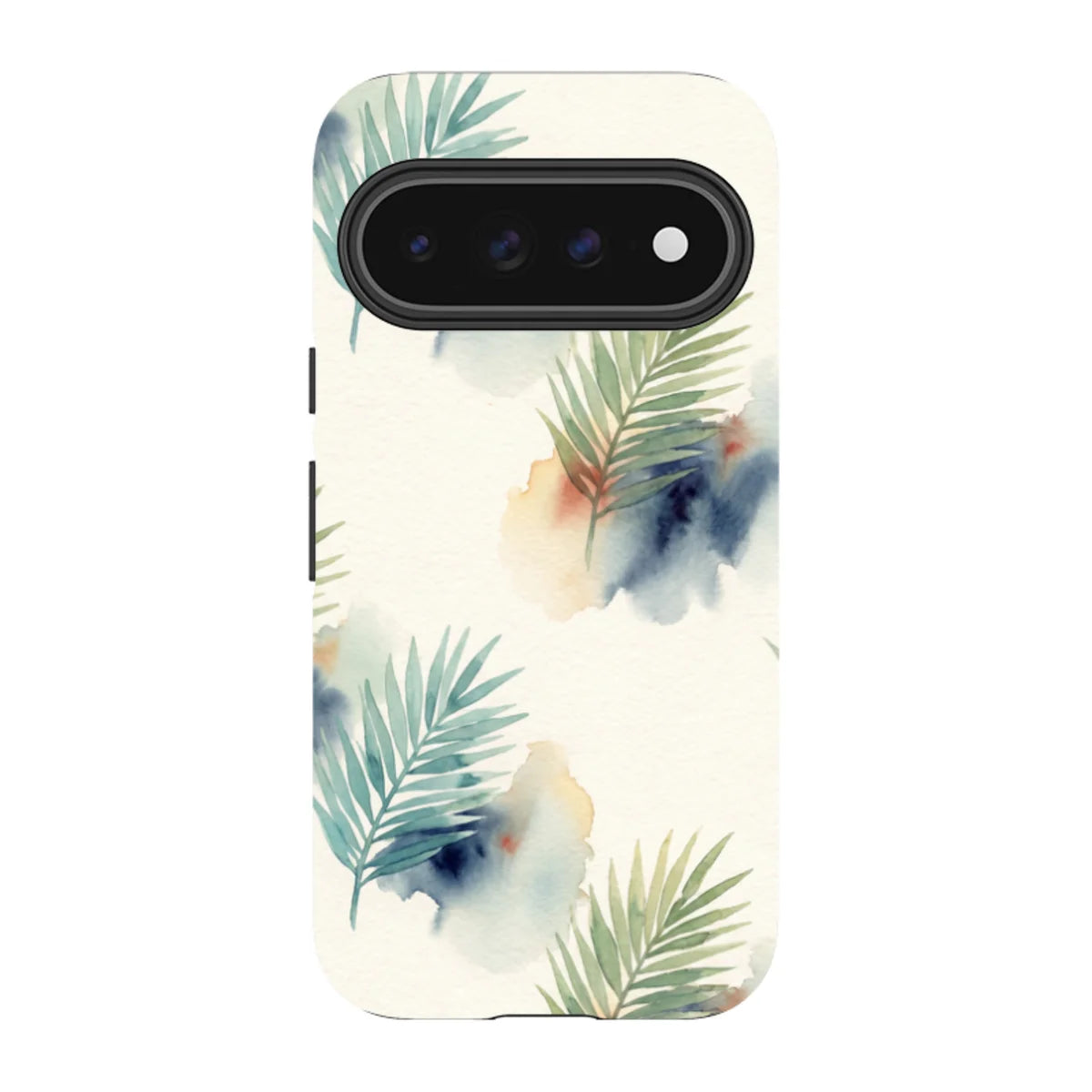 Palm Frond Breeze Pattern by Tobi Akinyemi — Pixel 11 Pro Tough Case — Finnaij