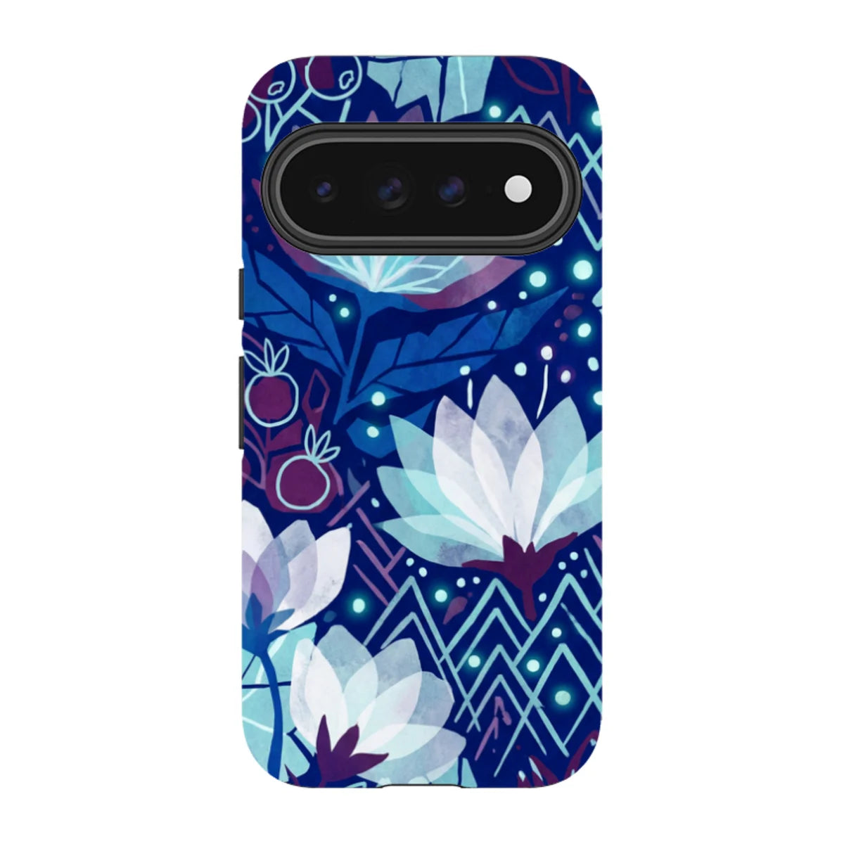 Frozen Lake Petals by Aino Kallio — Pixel 11 Pro Tough Case — Finnaij