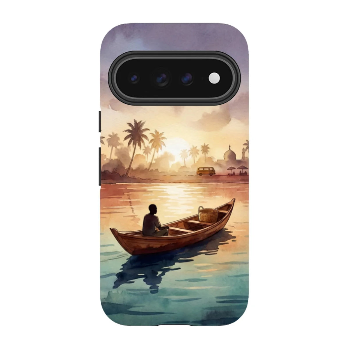 Lagoon Morning by Tobi Akinyemi — Pixel 11 Pro Tough Case — Finnaij