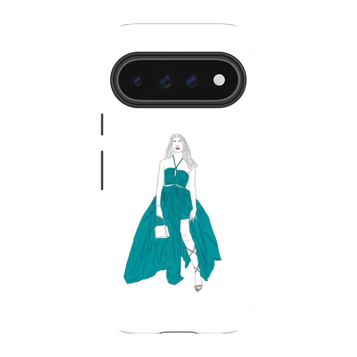 Blue Dress by Keagan Haight — Pixel 11 Pro Tough Case — Finnaij