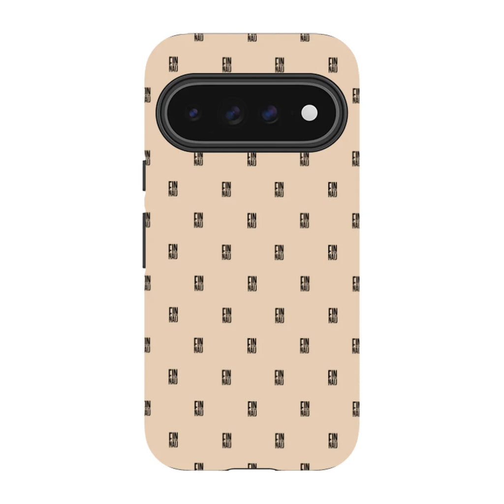 Monogram Beige Harvest — Pixel 11 Pro Tough Case — Finnaij