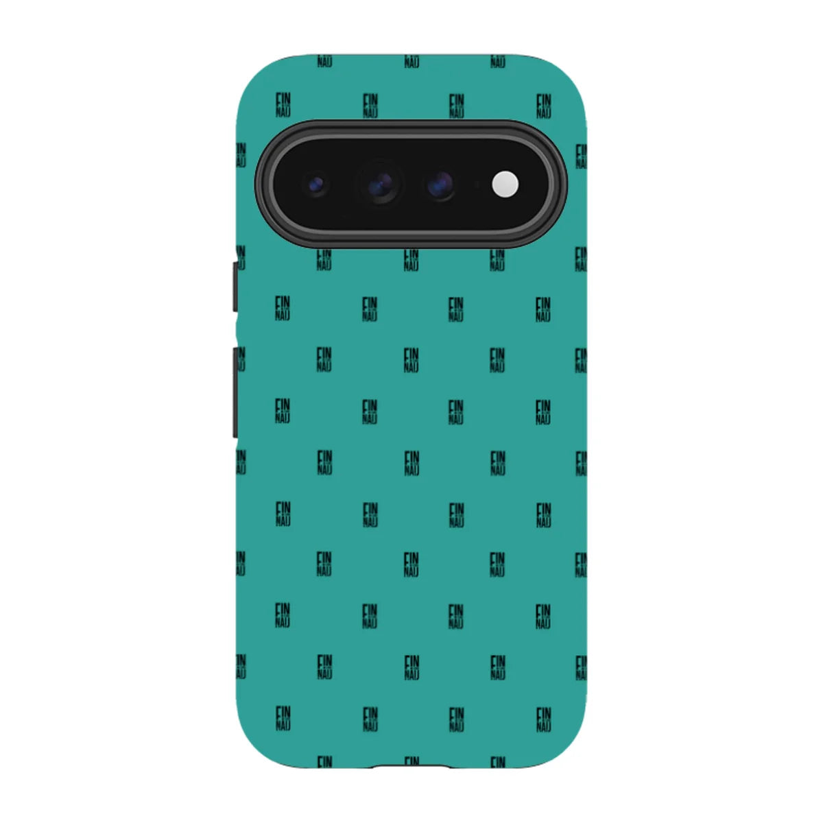 Monogram Teal — Pixel 11 Pro Tough Case — Finnaij