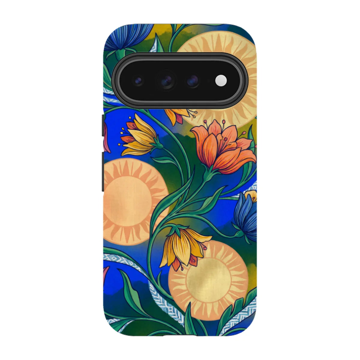 Midnight Sun Garden by Aino Kallio — Pixel 11 Pro Tough Case — Finnaij