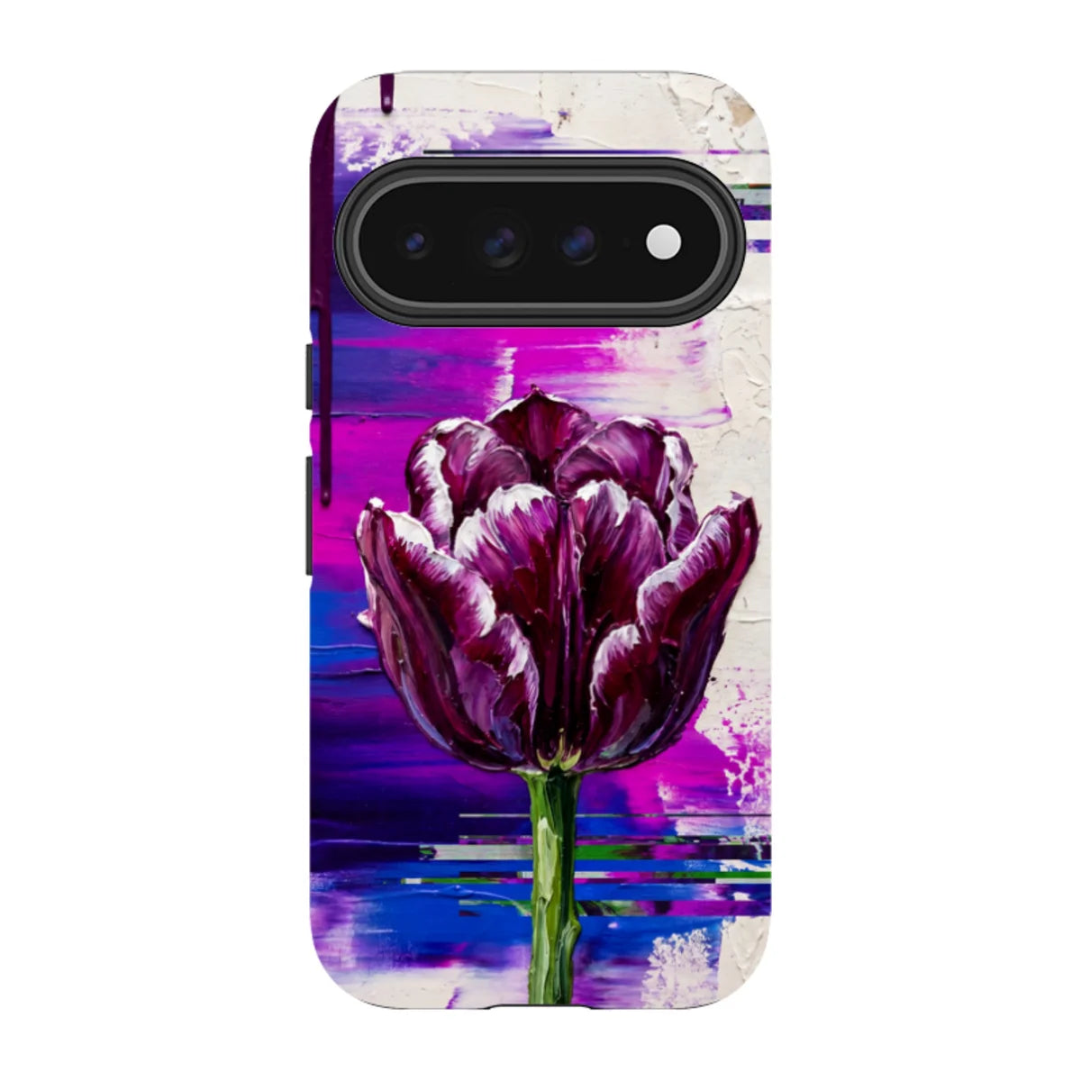 Single Dramatic Tulip by Frida Lövström — Pixel 11 Pro Tough Case — Finnaij