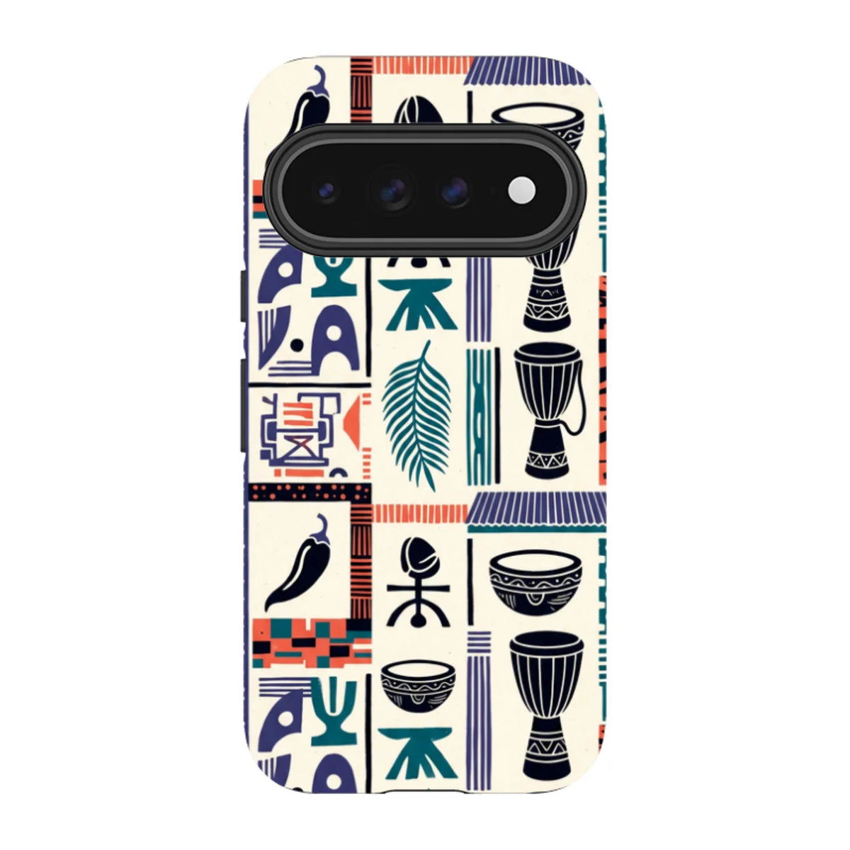 Market Day Icons by Ada Okoye — Pixel 11 Pro Tough Case — Finnaij