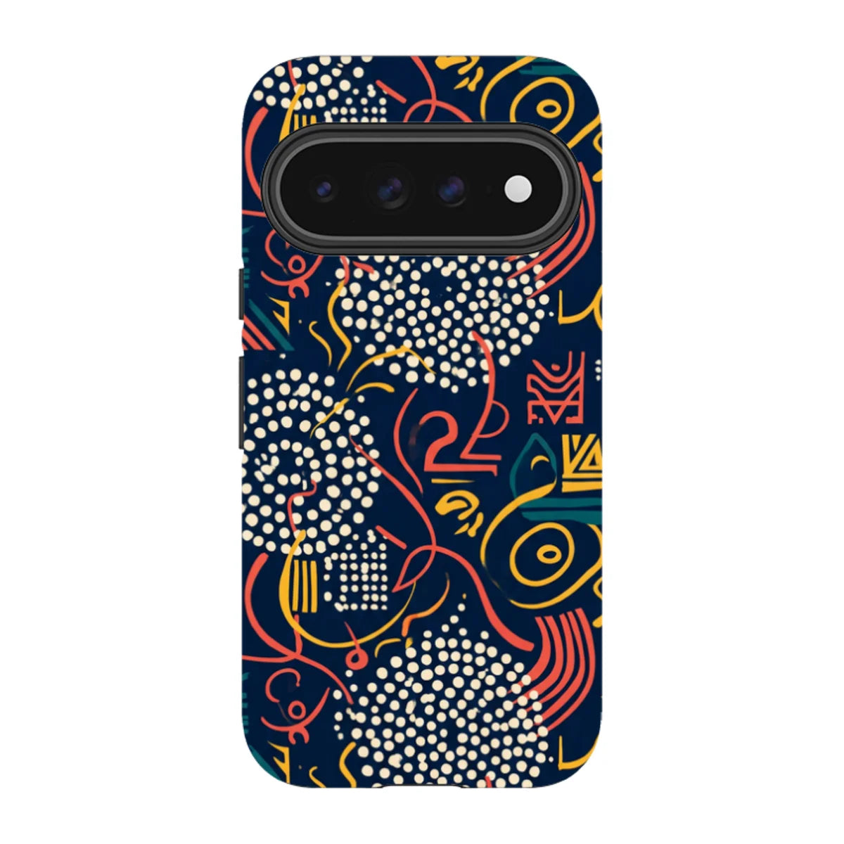 Adire Nightfall by Ada Okoye — Pixel 11 Pro Tough Case — Finnaij