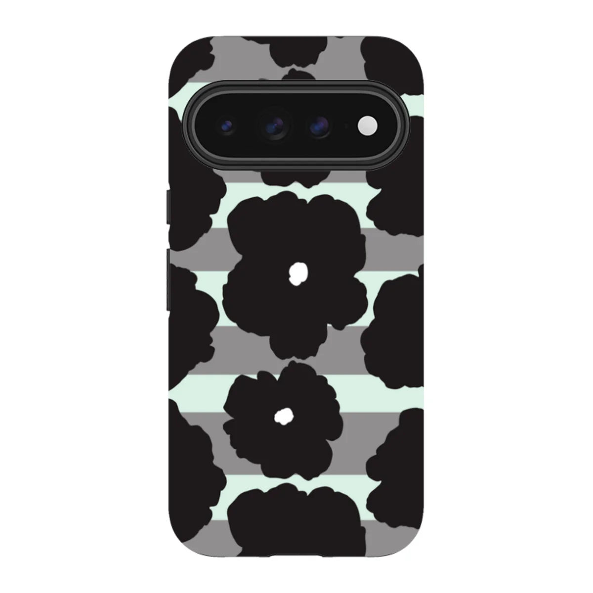 Bold Floral Black — Pixel 11 Pro XL Tough Case — Finnaij