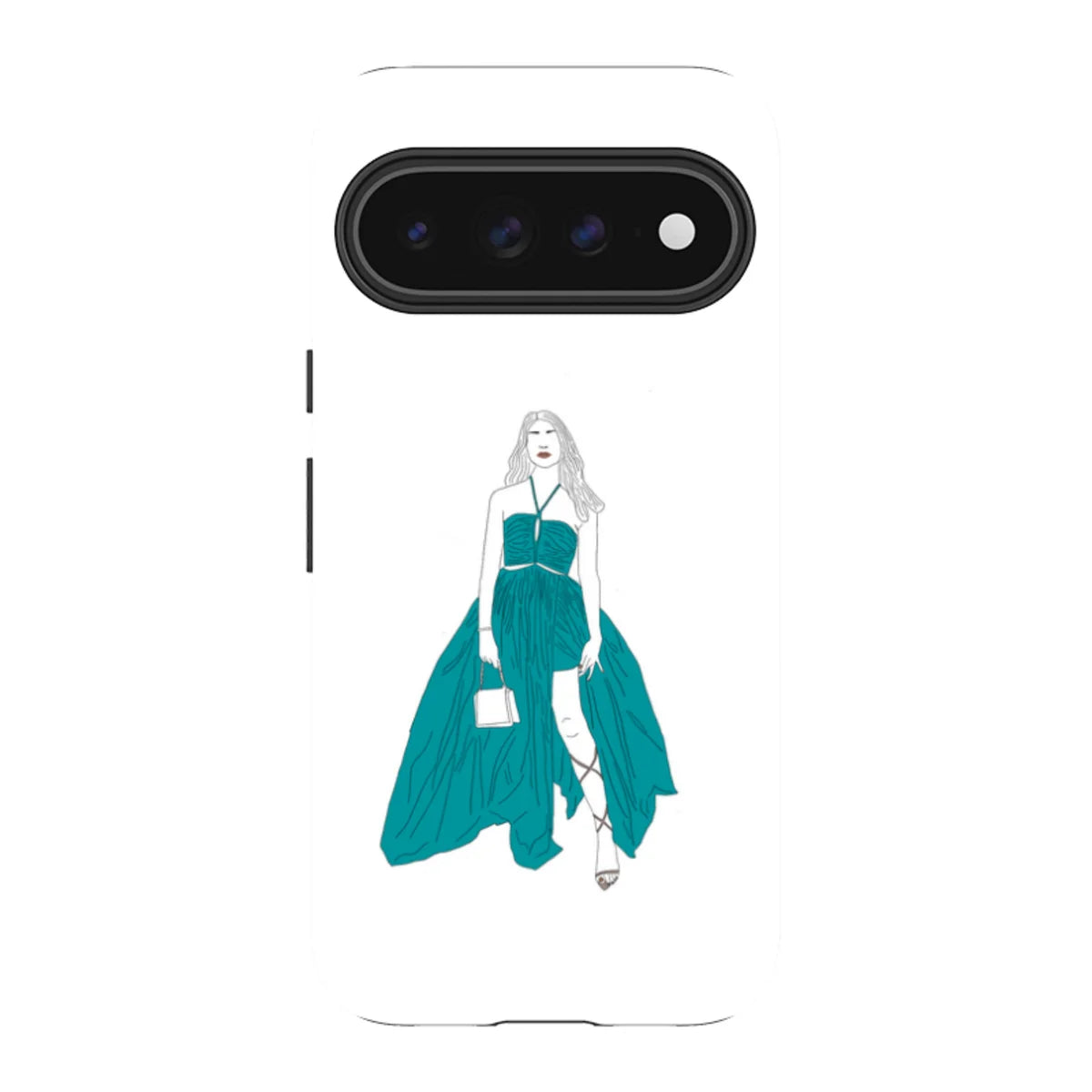 Blue Dress by Keagan Haight — Pixel 11 Pro XL Tough Case — Finnaij
