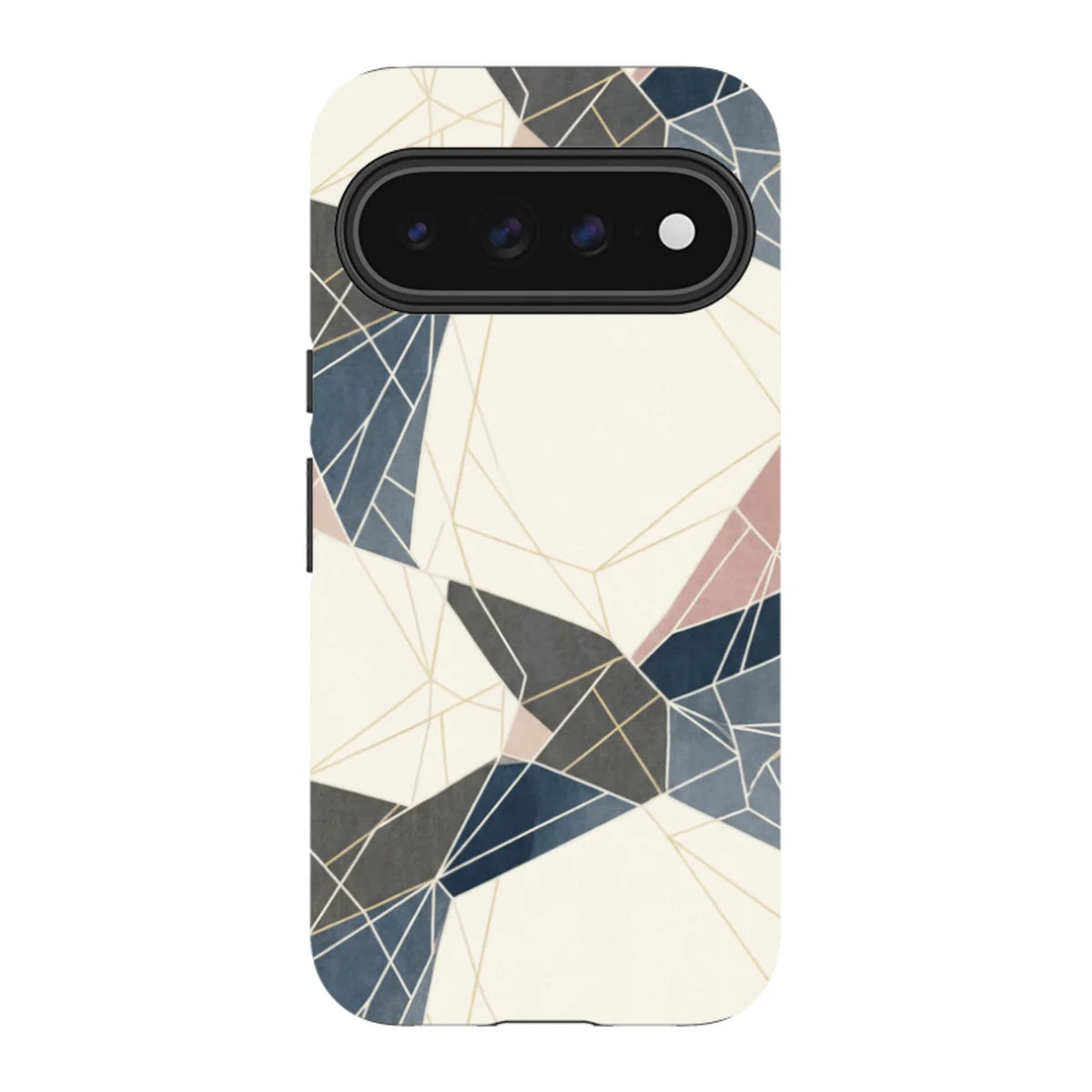 Frozen Lake Geometry by Elsi Vaarala — Pixel 11 Pro XL Tough Case — Finnaij