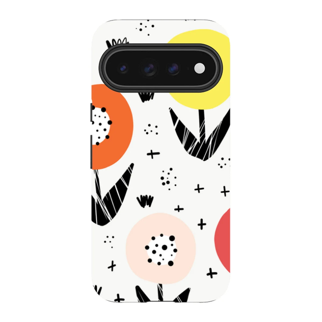 Botanical Doodle — Pixel 11 Pro XL Tough Case — Finnaij
