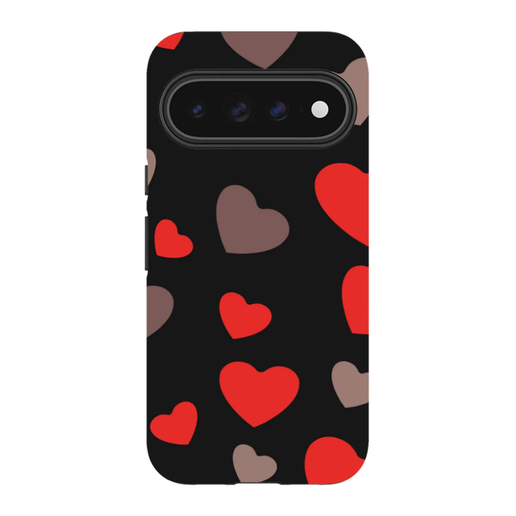 Red Hearts — Pixel 11 Pro XL Tough Case — Finnaij