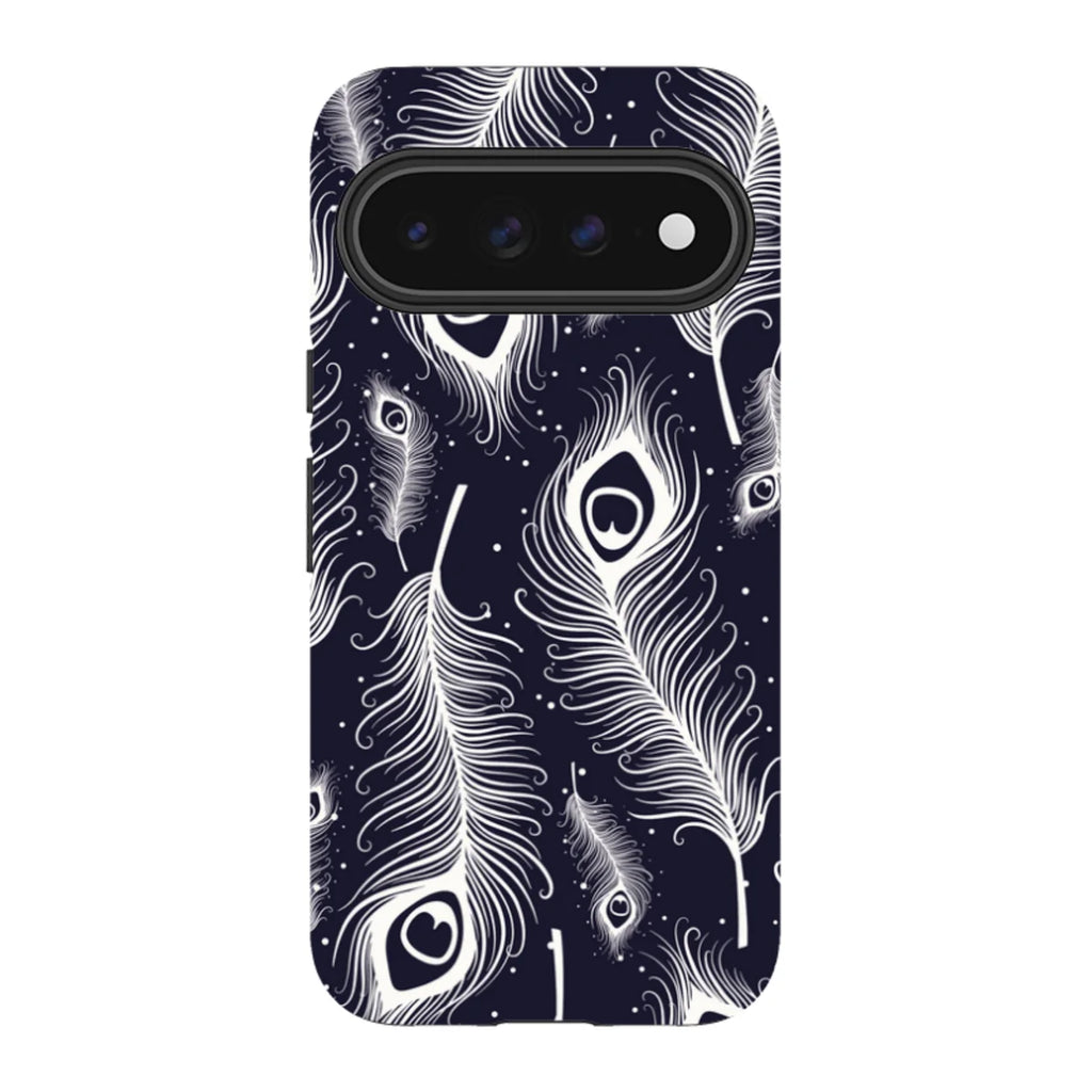 Feathers in Bloom — Pixel 11 Pro XL Tough Case — Finnaij