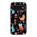 Nordic Ornament Black — Pixel 11 Pro XL Tough Case — Finnaij